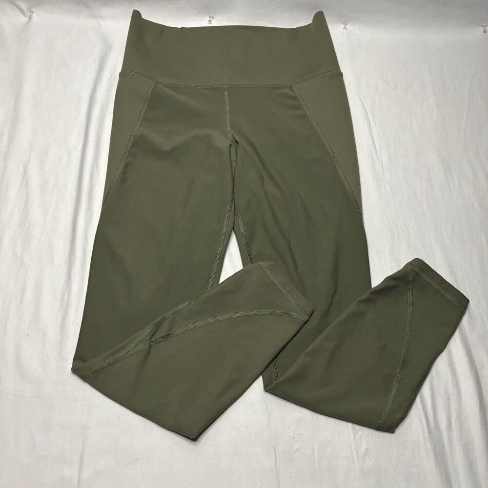 Old Navy Active Olive Green High Waisted Leggings Women’s Medium